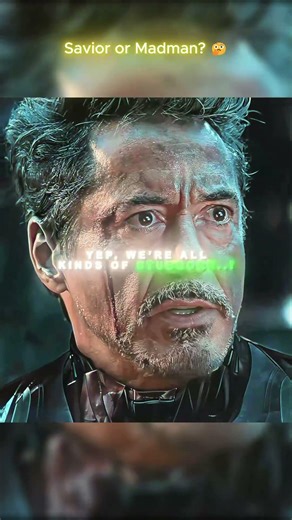 Savior or Madman? 🤔 | Avengers - Endgame | Song - Kamin (Slowed) #shorts