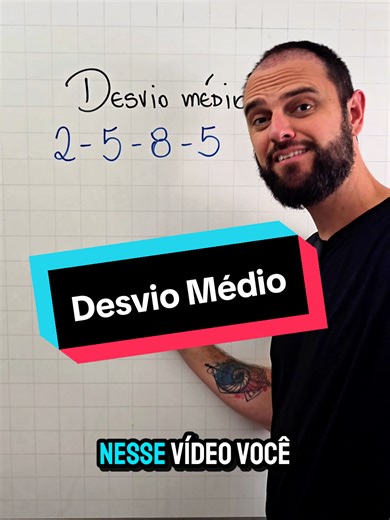 Entenda o Desvio Médio na Estatística