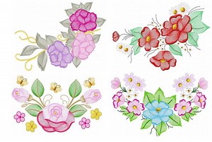 Los 5 patrones y 5 diseños de bordado más populares - Bordados a Mano