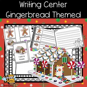 Gingerbread Themed Writing Center