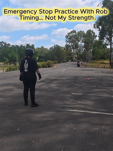 Emergency Stop Practice for Beginner Riders