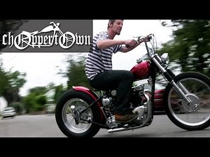 Awesome Triumph Bobber - What a Sound! (motorcycle movie)