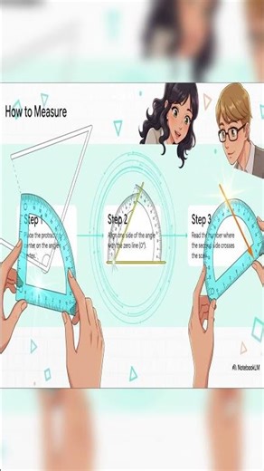 Master the Protractor in 30 Seconds! 3 Foolproof Steps for Perfect Measurements | Sciverse Hacks