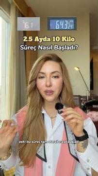 2.5 AYDA 10 KİLO | Süreç Nasıl Başladı? #diet #diyet #motivation