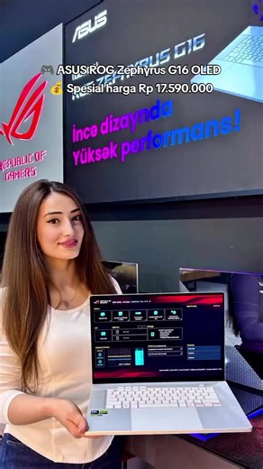 ASUS ROG Zephyrus G16 OLED: Spesifikasi dan Harga