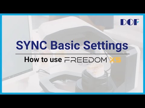 FREEDOM X5 Scan Guide_SYNC Basic Settings