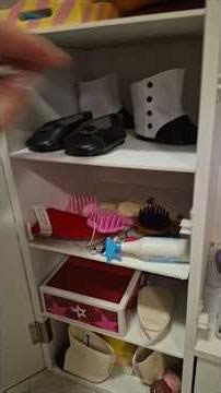 opening my American Girl doll chest after years