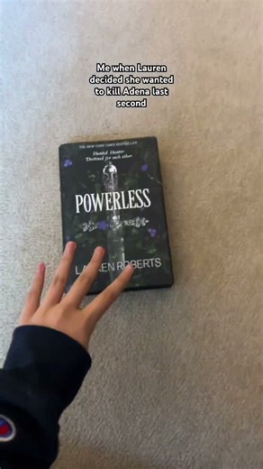 Stop. Get some help. #booktube #booktok #powerless