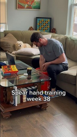 Shaolin spear hand training progress