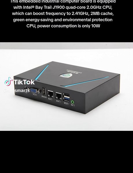 Embedded low power consumption, energy saving and environmental protection industrial computer, supports synchronous/asynchronous dual display function#sinsmart #fanlessdesign #embeddedsystem #IPC