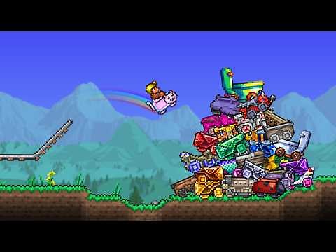 How long does it take to collect EVERY Minecart in Terraria?