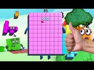 Numberblocks Puzzle Game - ASMR 85 This new Model Character