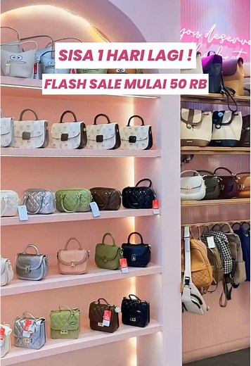 FLASH SALE TAS JIMS HONEY HANYA 50 RB!