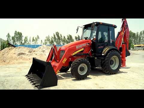 Unveiling THE NEW MANITOU BACKHOE LOADER ( MBL X 900 )