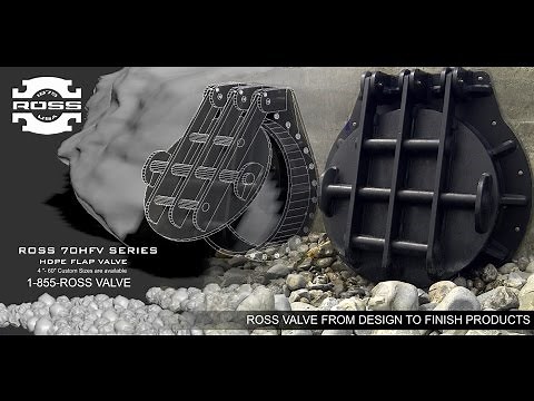 HDPE Ross Flap Valve