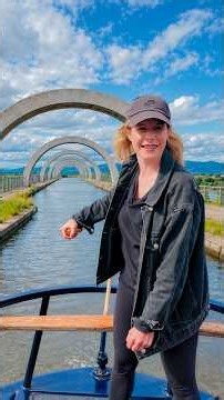 We Drove a Canal Boat Into The Falkirk Wheel As Complete Beginners #scotland #falkirkwheel #canal