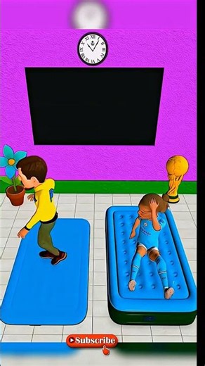 Scary Teacher Nick and Tani Where did all the blankets go🤯 #sanjubaba #scaryteacher