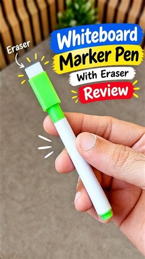 Whiteboard Black Colour Marker Pen With Eraser Review