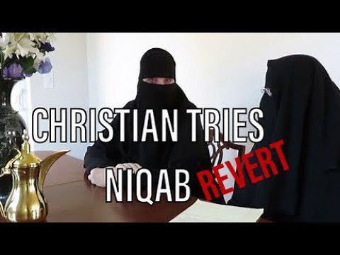 CHRISTIAN GIRL TRIES FULL VEIL NIQAB | NEW MUSLIM REVERT ANSWERS HER QUESTIONS ABOUT ISLAM