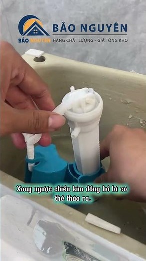 Cách xử lý Bồn cầu / Bồn vệ sinh xả yếu, rò nước, cấp nước không ngừng?