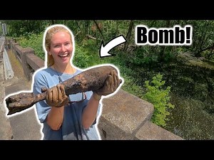 My Best Day Of Magnet Fishing Ever - World War II Bomb Found (Insane)