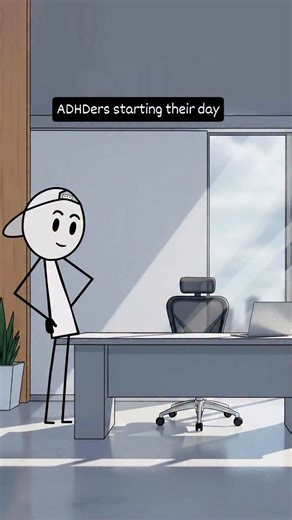 Humor Animations on Instagram: "ADHDers starting their day #blockblast #hungrystudio #relatable #trending #trendingreels #adhd #worklife #fypシ❤️❤️ #foryoupage"