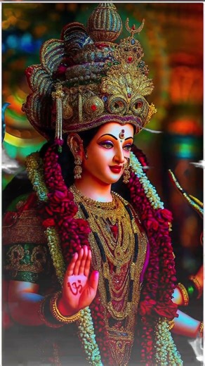 1M views100k like 🌺🌿❣️🙏 जय माता दी 🌺🌿🙏#mataraniarti #4kfullhdstatus #navratristatus #maa