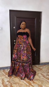 Ankara Armless Maxi Dress #ankarazone | Ankara Zone