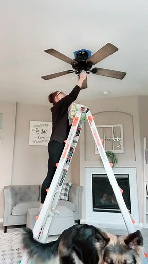 DIY Farmhouse Ceiling Fan Transformation Under $20!