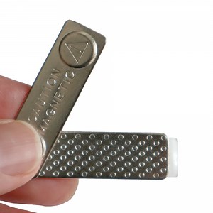 Super Strong Magnetic ID Badge Holder Name Tag Backing Attachment with Adhesive By Specialist ID (1 Sold Individually)