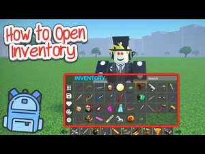 How to Open Inventory on Roblox! (PC & Mobile)