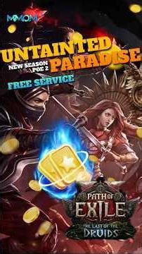 MMOM: How to get free Untainted Paradise Carry in new season? Join the MMOM Discord Server! #poe2