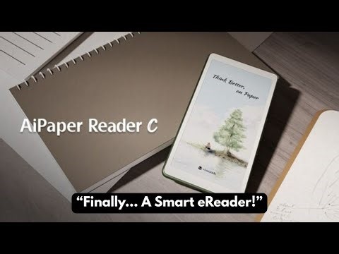 ViWoods AiPaper Reader C: The FIRST Android 16 Color eReader With SIM Support!