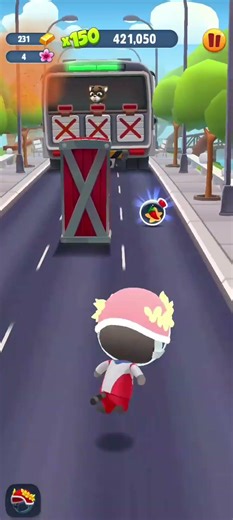 Talking Tom Gold Run Gameplay Champion Tom #shorts #gaming #talkingtomgoldrun