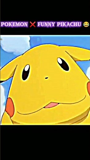 pokemon ❌ Funny pikachu 😂 face 👀