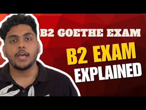 B2 Goethe exam explained❗️🇩🇪