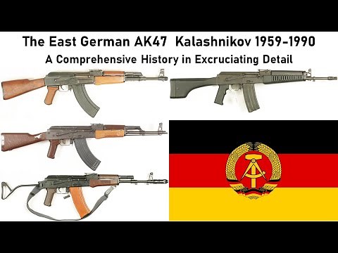 The East German AK-47 Kalashnikov, 1959-1990. A comprehensive history. From the MPi K to the STG-940