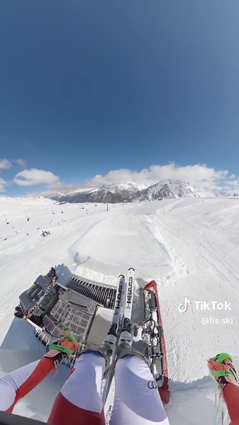 Extreme Skiing Adventure - Insane POV Run with Double Backflip!