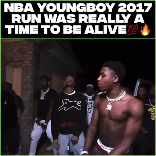 NBA Youngboy 2017 Run Was Really A Time To Be Alive💯🔥