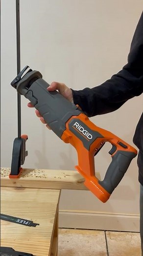 Ridgid 18v Reciprocating Saw in Action & Quick Feature Overview! #ridgid #ridgidtools