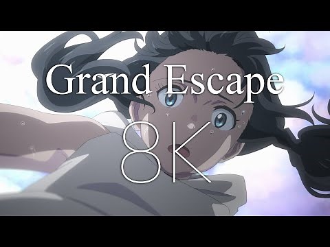 [8K Anime Project] Weathering With You - Full Movie MV - Grand Escape (RADWIMPS feat. Toko Miura)