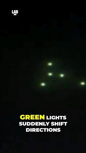 Mysterious Green Lights Stun Texas! 🌌 #shorts #UFO #lab360