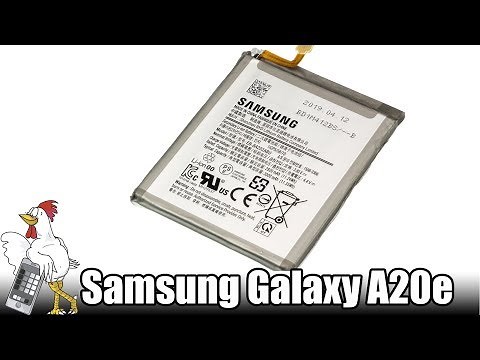Guía del Samsung Galaxy A20e: Cambiar batería
