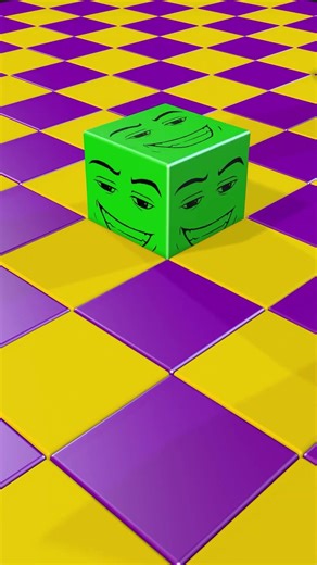 rubiks Dice stuck run #roblox #3danimation