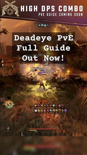 Deadeye Full PvE Guide Update #bdo #new #deadeye