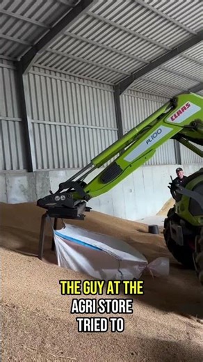 Jumbo Bag Loading Tractor Loader Trick