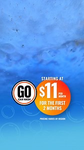 🚗 Premium Clean for Just $11! 🚗 ✨ Enjoy a high-quality wash at a low price! ✅ Quick, easy, and effective ✅ No long-term commitment – just drive in & go! ✅ Keep your car looking its best for less 📲 Tap below to shine up your ride! | GO Car Wash