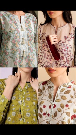 Neck design ideas #trending #fashion #dress