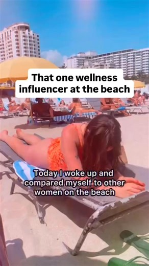 You need this wellness beach routine 😂 #reels #trending #viral #explore | Maggie Lalley