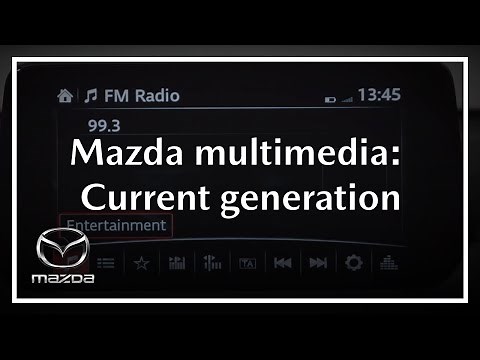 How to Use Mazda Multimedia | Original generation